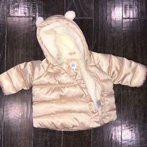 Baby Girl Champagne Kimono Jacket